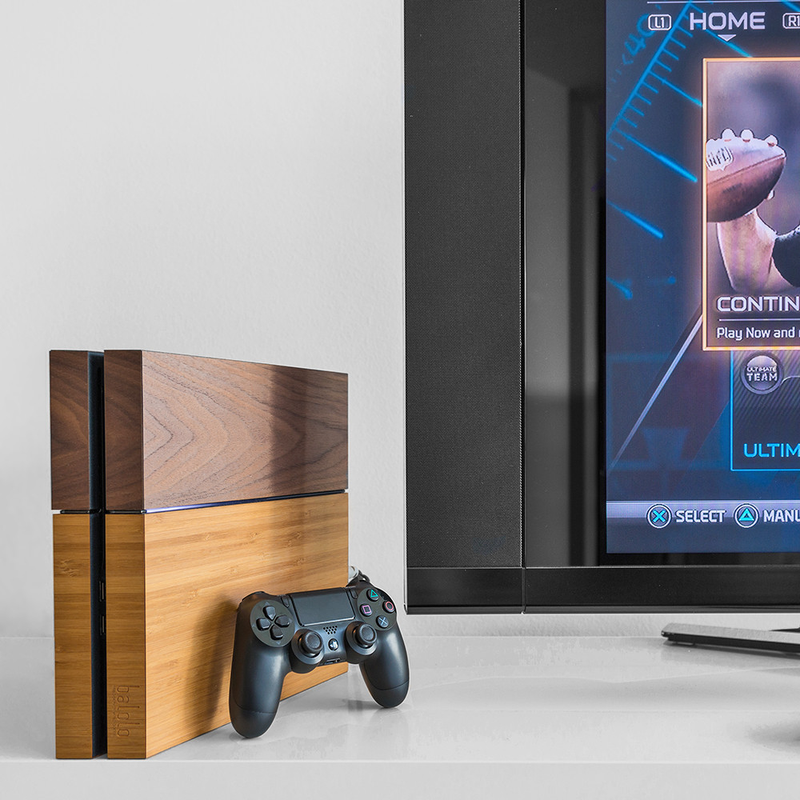Illustration for article titled Consoles Are A Lot Prettier When They're Made With Wood
